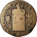 Moneta, Francja, 2 sols aux balances daté, 2 Sols, 1793, La Rochelle, F(12-15)