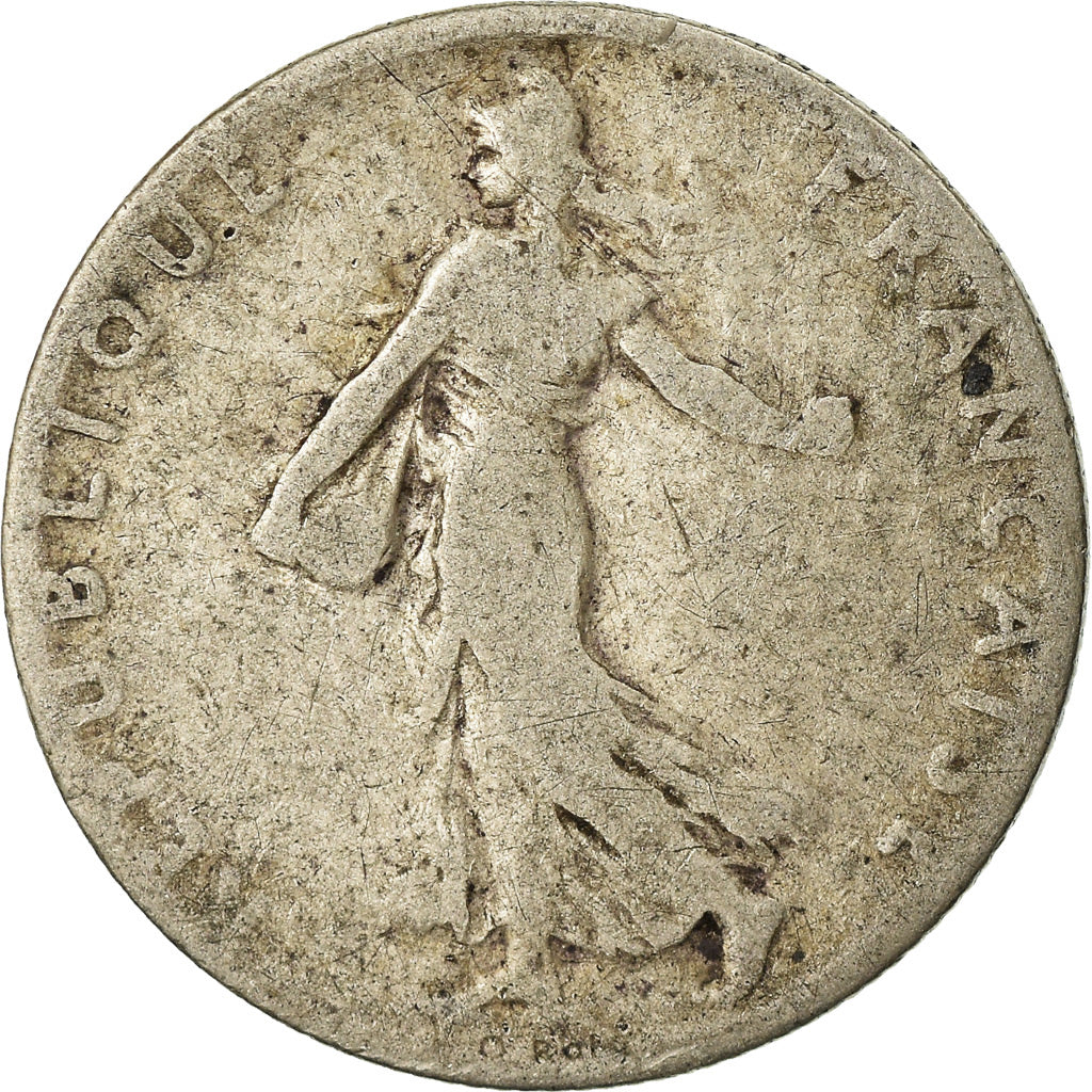 Monnaie, France, Semeuse, 50 Centimes, 1901, Paris, TB, Argent, Gadoury:467