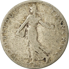 Moeda, França, Semeuse, 50 Centimes, 1901, Paris, VF(20-25), Prata, KM:854