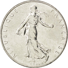 Coin, France, Semeuse, Franc, 1989, MS(63), Nickel, KM:925.1, Gadoury:474