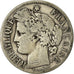 Coin, France, Cérès, 2 Francs, 1872, Bordeaux, VF(20-25), Silver, KM:817.2