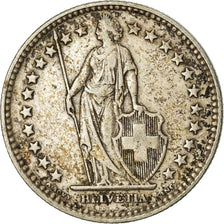 Coin, Switzerland, 2 Francs, 1939, Bern, VF(30-35), Silver, KM:21