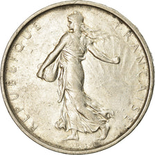 Coin, France, Semeuse, 5 Francs, 1967, Paris, EF(40-45), Silver, KM:926