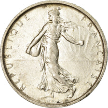 Coin, France, Semeuse, 5 Francs, 1967, Paris, AU(50-53), Silver, KM:926