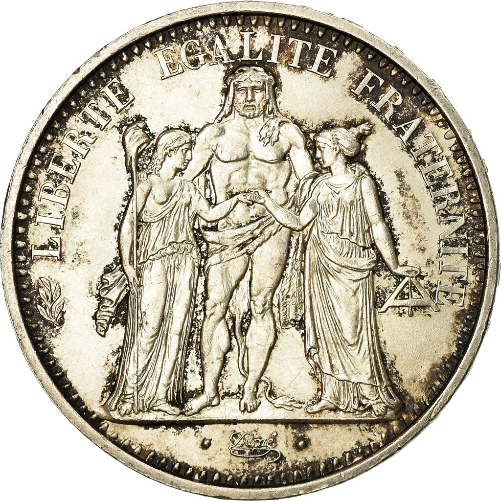 Coin, France, Hercule, 10 Francs, 1972, Paris, AU(55-58), Silver, KM:932