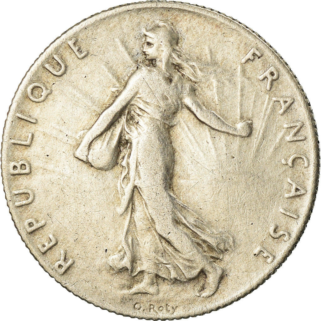Coin, France, Semeuse, 50 Centimes, 1901, Paris, VF(30-35), Silver, KM:854