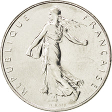 Coin, France, Semeuse, Franc, 1995, MS(63), Nickel, KM:925.1, Gadoury:474