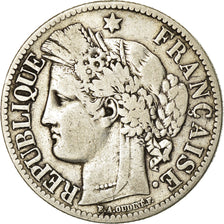 Monnaie, France, Cérès, 2 Francs, 1872, Paris, TB, Argent, Gadoury:530a