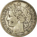 Moneta, Francia, Cérès, 2 Francs, 1887, Paris, MB+, Argento, KM:817.1