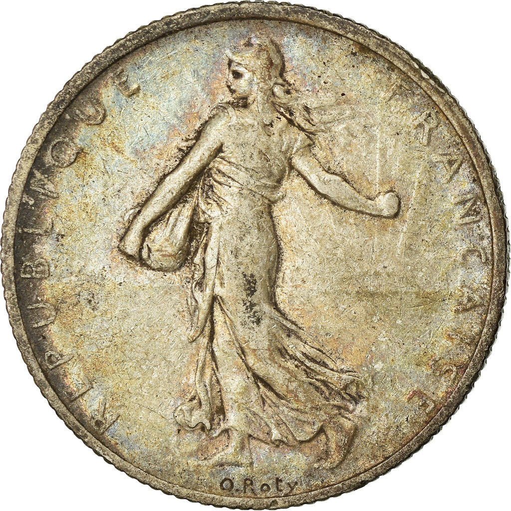 Coin, France, Semeuse, 2 Francs, 1904, Paris, VF(20-25), Silver, KM:845.1