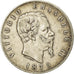 Moneta, Italia, Vittorio Emanuele II, 5 Lire, 1875, Rome, MB+, Argento, KM:8.4
