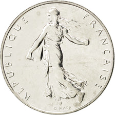 FRANCE, Semeuse, Franc, 1999, Paris, KM #925.1, MS(63), Nickel, 24, Gadoury...