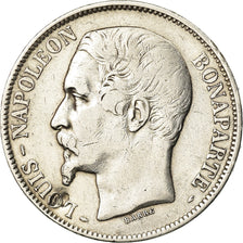 Munten, Frankrijk, Napoléon III, 5 Francs, 1852, Paris, FR+, Zilver, KM:773.1