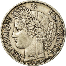 Coin, France, Cérès, 5 Francs, 1850, Paris, EF(40-45), Silver, KM:761.1
