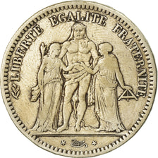 Monnaie, France, Hercule, 5 Francs, 1848, Strasbourg, TB+, Argent, KM:756.2