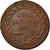 Moneda, Mónaco, Honore V, 5 Centimes, Cinq, 1837, Monaco, MBC+, Cobre