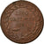 Coin, Monaco, Honore V, 5 Centimes, Cinq, 1837, Monaco, AU(50-53), Copper