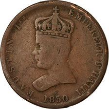Coin, Haiti, 6-1/4 Centimes, 1850, VF(20-25), Copper, KM:38
