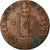 Moneta, Haiti, 2 Centimes, 1840, backward 4, VF(20-25), Miedź, KM:A22