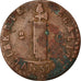 Coin, Haiti, 2 Centimes, 1840, backward 4, VF(20-25), Copper, KM:A22