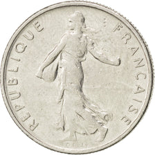 FRANCE, Semeuse, 1/2 Franc, 1965, Paris, KM #931.1, EF(40-45), Nickel, 19.5,...