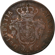 Monnaie, Azores, 20 Reis, 1795, TB+, Cuivre, KM:3