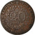 Moneda, Azores, 20 Reis, 1795, BC+, Cobre, KM:3