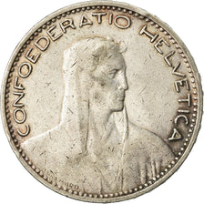 Coin, Switzerland, 5 Francs, 1923, Bern, EF(40-45), Silver, KM:37