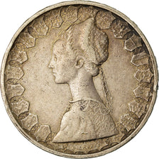 Coin, Italy, 500 Lire, 1958, Rome, AU(50-53), Silver, KM:98