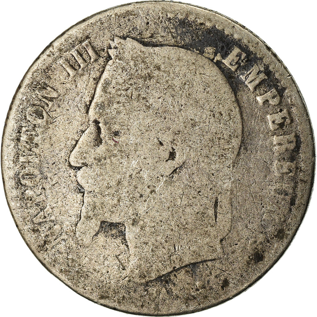 Coin, France, Napoleon III, Napoléon III, 50 Centimes, 1864, Strasbourg