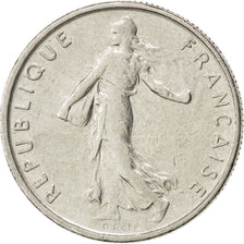 FRANCE, Semeuse, 1/2 Franc, 1967, Paris, KM #931.1, EF(40-45), Nickel, 19.5,...