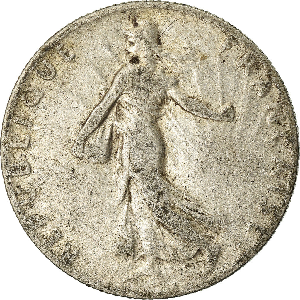 Monnaie, France, Semeuse, 50 Centimes, 1911, Paris, TB+, Argent, Gadoury:420