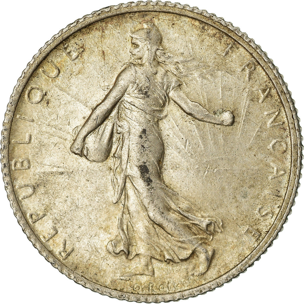 Monnaie, France, Semeuse, Franc, 1906, Paris, TTB, Argent, Gadoury:467, KM:844.1