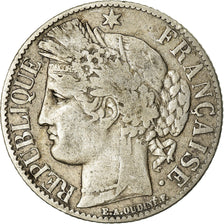 Coin, France, Cérès, Franc, 1887, Paris, VF(30-35), Silver, KM:822.1