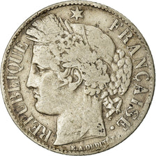 Coin, France, Cérès, Franc, 1888, Paris, VF(30-35), Silver, KM:822.1