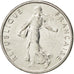 FRANCE, Semeuse, 1/2 Franc, 1970, Paris, KM #931.1, AU(55-58), Nickel, 19.5,...
