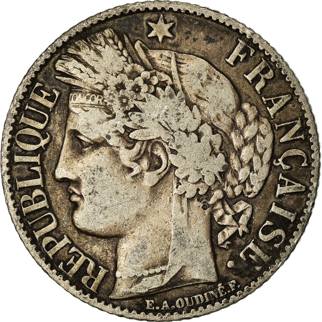 Moneta, Francja, Cérès, Franc, 1894, Paris, VF(30-35), Srebro, KM:822.1