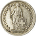 Coin, Switzerland, Franc, 1944, Bern, AU(50-53), Silver, KM:24
