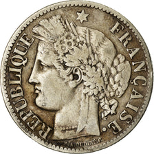 Monnaie, France, Cérès, 2 Francs, 1887, Paris, TB+, Argent, Gadoury:530a