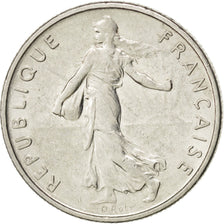 FRANCE, Semeuse, 1/2 Franc, 1971, Paris, KM #931.1, EF(40-45), Nickel, 19.5,...
