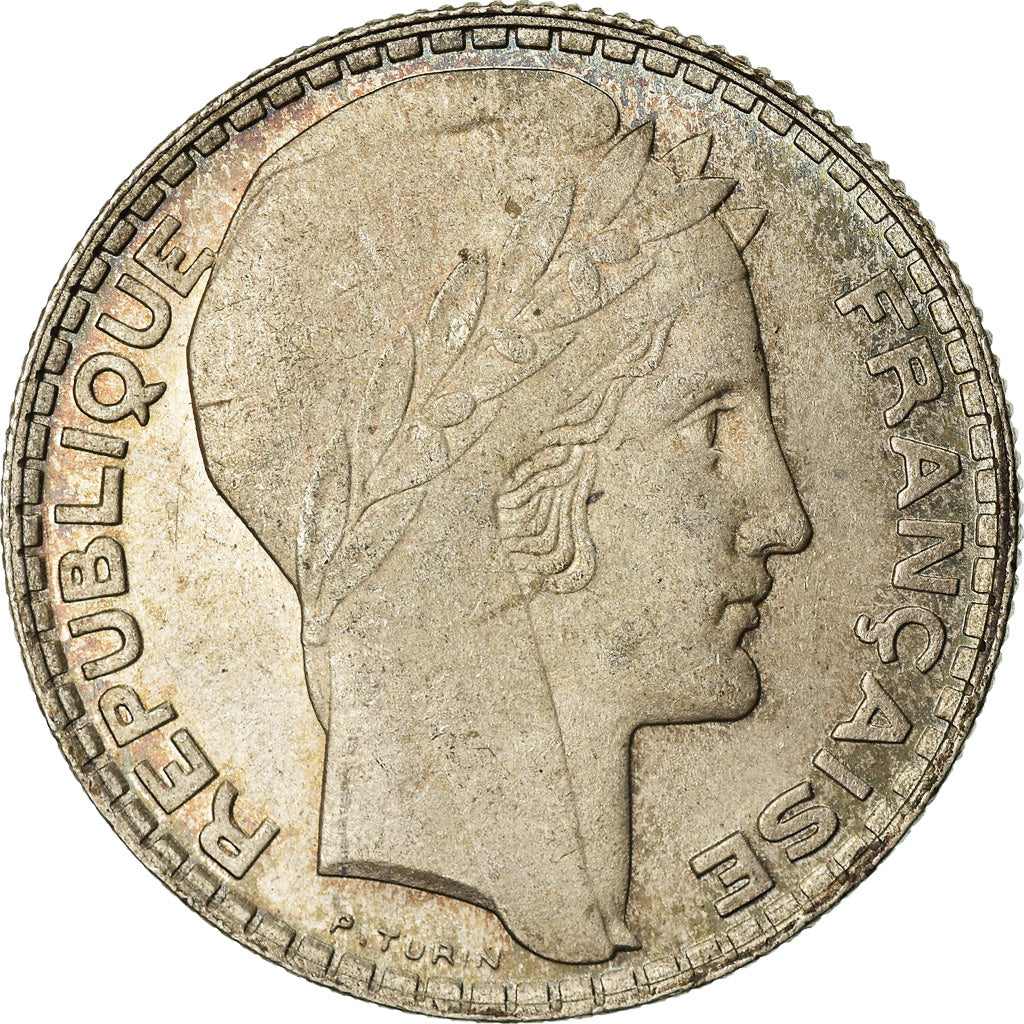 Coin, France, Turin, 10 Francs, 1931, Paris, MS(60-62), Silver, KM:878