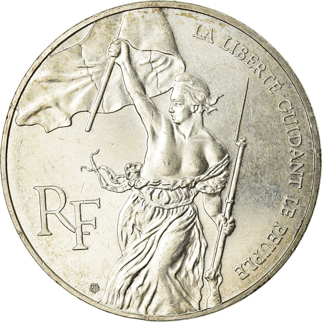 Coin, France, Liberté guidant le peuple, 100 Francs, 1993, MS(63), Silver