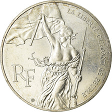 Coin, France, Liberté guidant le peuple, 100 Francs, 1993, MS(63), Silver
