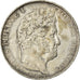 Moneta, Francia, Louis-Philippe, 5 Francs, 1845, Lille, BB, Argento, KM:749.13