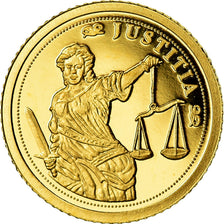 Moneda, Costa de Marfil, Justice, 1500 Francs CFA, Proof, FDC, Oro