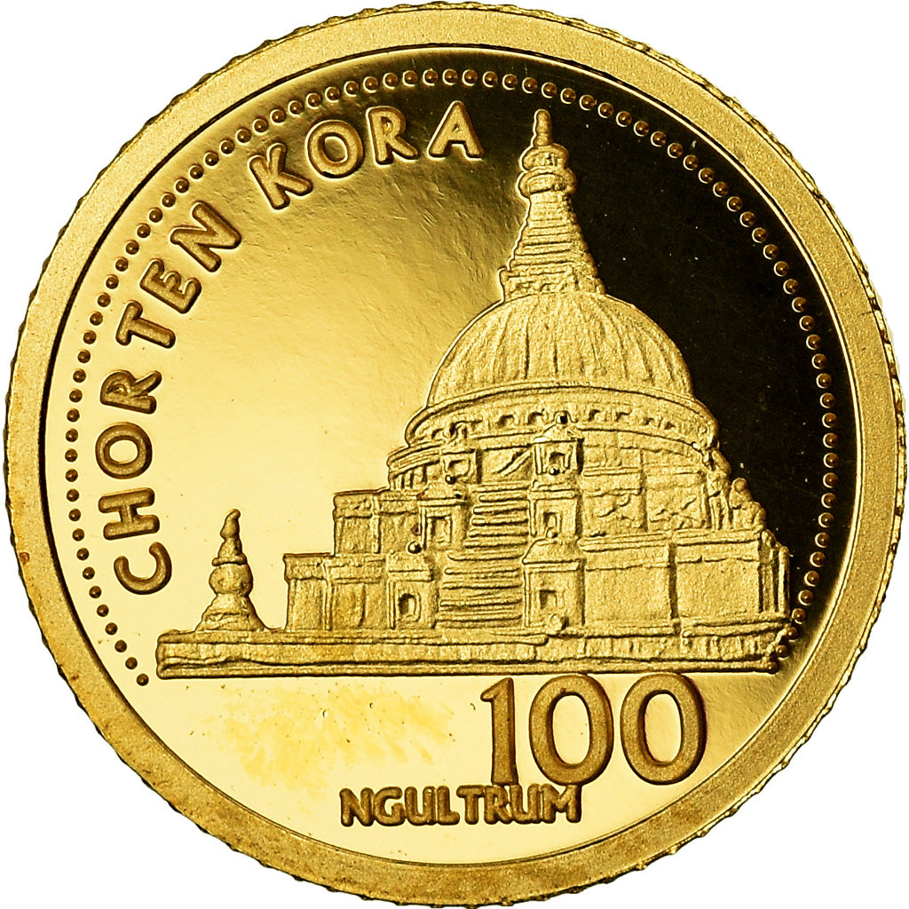 Coin, Bhutan, Jigme Khesar Namgyel Wangchuck, 100 Ngultrums, 2011, Proof