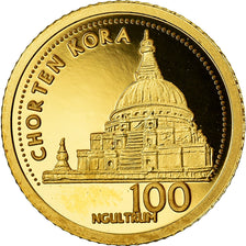 Coin, Bhutan, Jigme Khesar Namgyel Wangchuck, 100 Ngultrums, 2011, Proof