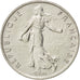 Münze, Frankreich, Semeuse, 1/2 Franc, 1976, SS+, Nickel, KM:931.1, Gadoury:429