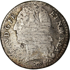 Moneta, Francia, 1/10 Ecu, 1749, Paris, B+, Argento, Gadoury:292