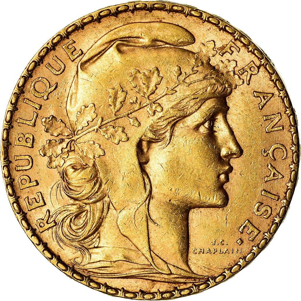 Monnaie, France, Marianne, 20 Francs, 1901, Paris, SUP, Or, Gadoury:1064, KM:847